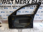 MERCEDES C-CLASS W204 SLN DRIVER FRONT DOOR OSF BLACK 2008-14 COMPLETE FMD550