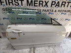 MERCEDES E-CLASS W207  DRIVER FRONT DOOR OSF WHITE 2009-16 COMPLETE FMD569