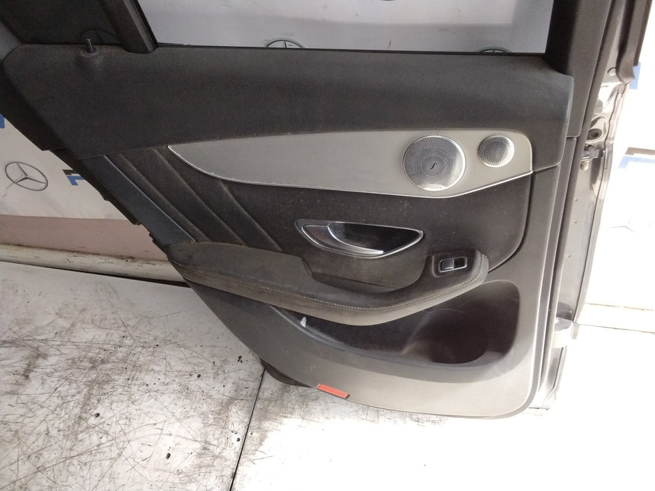 MERCEDES GLC W253 PASSENGER REAR DOOR NSR GREY 2016 ON COMPLETE FMD309