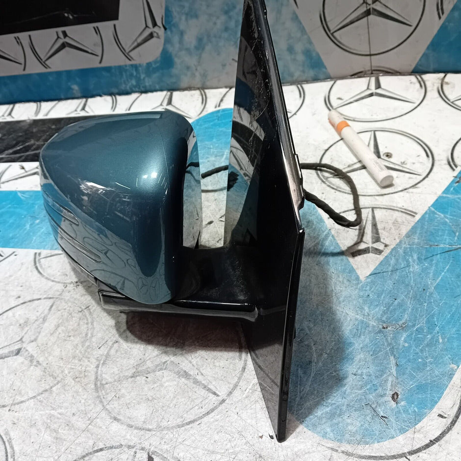 12/18 MERCEDES BENZ B-CLASS W246 NON POWER FOLDING DRIVER SIDE (O.S) WING MIRROR