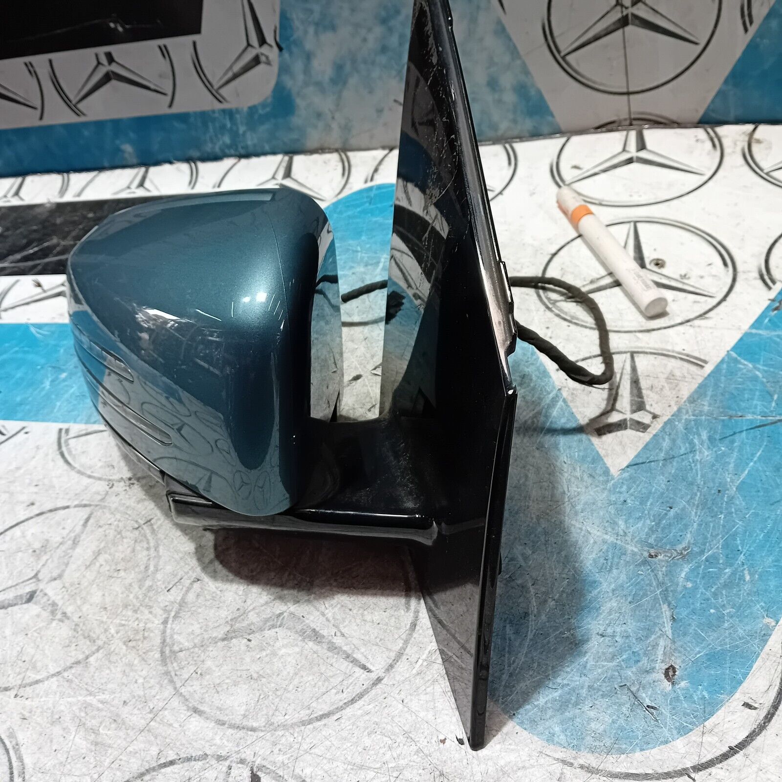 12/18 MERCEDES BENZ B-CLASS W246 NON POWER FOLDING DRIVER SIDE (O.S) WING MIRROR