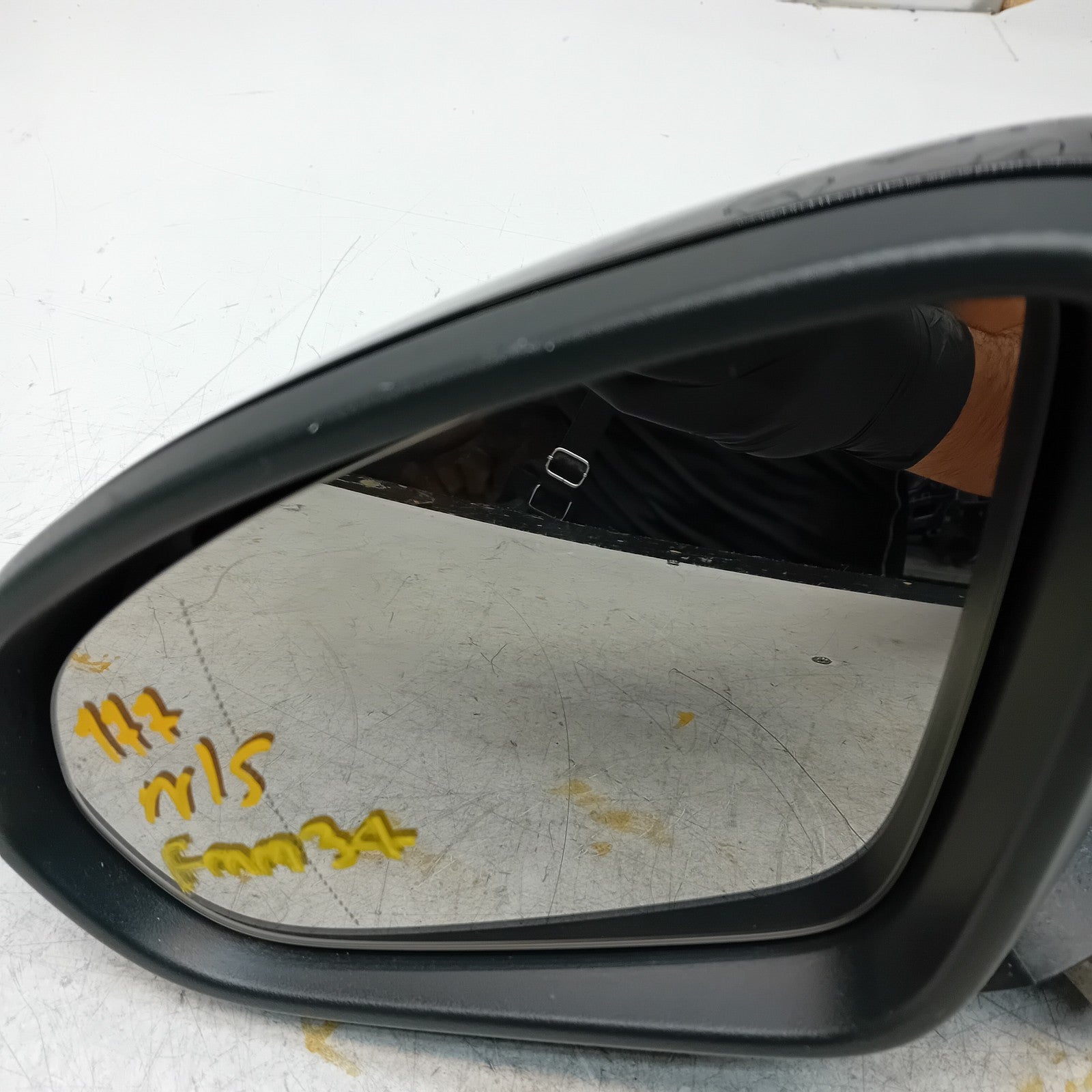 MERCEDES A-CLASS  W177 PASSENGER SIDE WING MIRROR A1778105304 BLACK FMM34