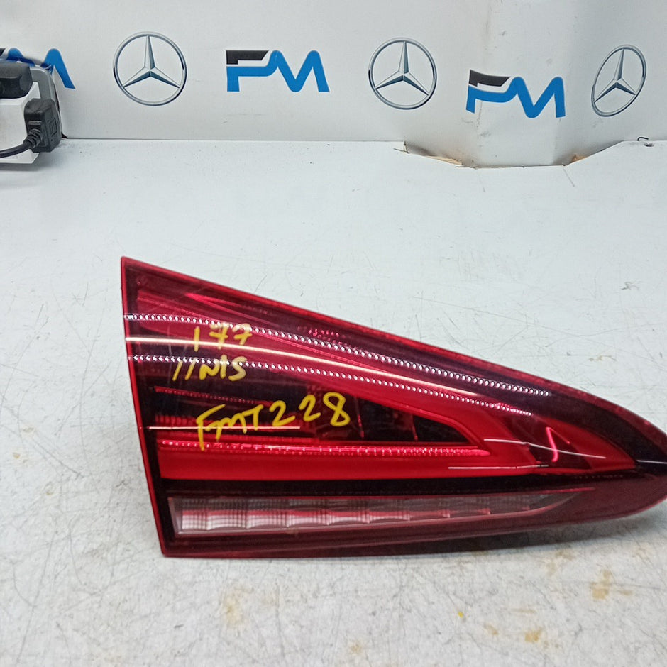 MERCEDES A-CLASS W177 PASSENGER LEFT NS REAR INNER TAIL LIGHT A1779061900 FMT228