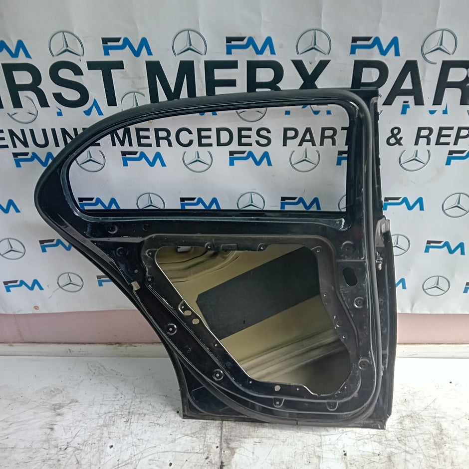MERCEDES BENZ A-CLASS W177 PASSENGER SIDE REAR DOOR N/S/R BLACK  FMD144