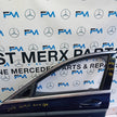 MERDEDES C-CLASS W205 DRIVER SIDE FRONT DOOR NSF BLUE 2014 ON COMPLETE FMD184