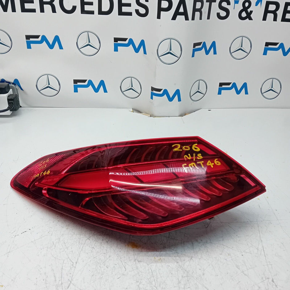 MERCEDES C-CLASS W206 2022 REAR PASSENGER N/S TAIL LIGHT A2069068601 FMT46