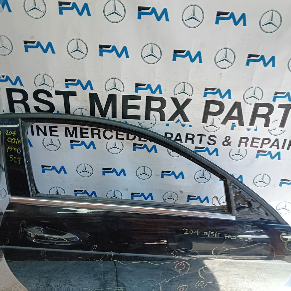 MERCEDES E-CLASS W213 DRIVER FRONT DOOR OSF 2016 ON BLACK COMPLETE  FMD517