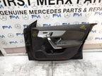 MERCEDES CLA W118  DRIVER FRONT DOOR OSF BLACK 2019-23 COMPLETE FMD536