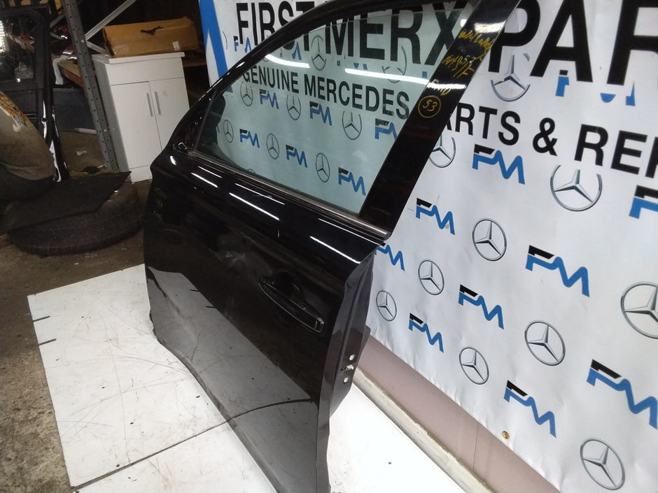 MITSUBISHI OUTLANDER PASSENGER SIDE FRONT DOOR N/S/F COMPLETE BLACK FMD53
