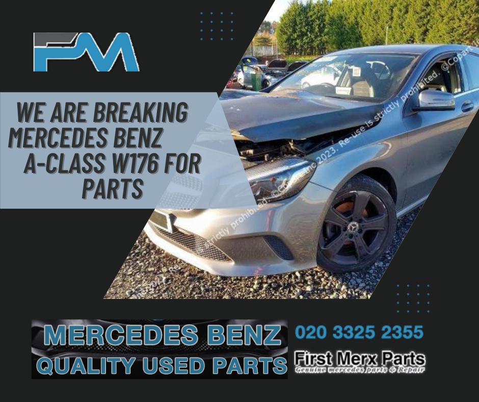 MERCEDES BENZ A-CLASS W176 - BREAKING / FRONT & REAR BUMPER  AND WINGS