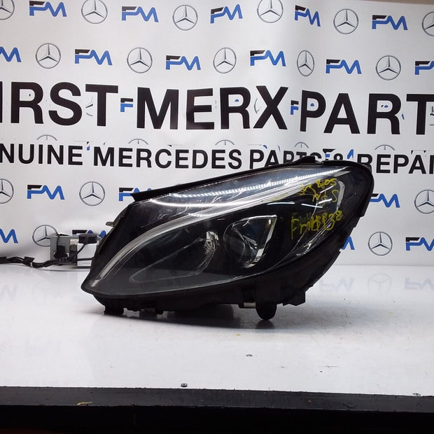 2014 MERCEDES C-CLASS W205 HEADLIGHT PASSENGER NS A1698201361 FMH138