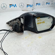 MERCEDES E-CLASS W213 DRIVER  WING MIRROR OSF GREY 2016 PL BS A2138104000 FMM66