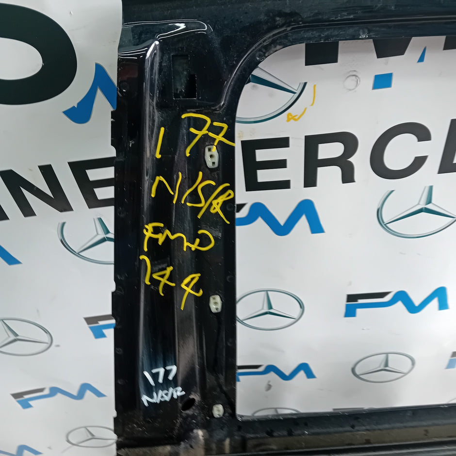 MERCEDES BENZ A-CLASS W177 PASSENGER SIDE REAR DOOR N/S/R BLACK  FMD144