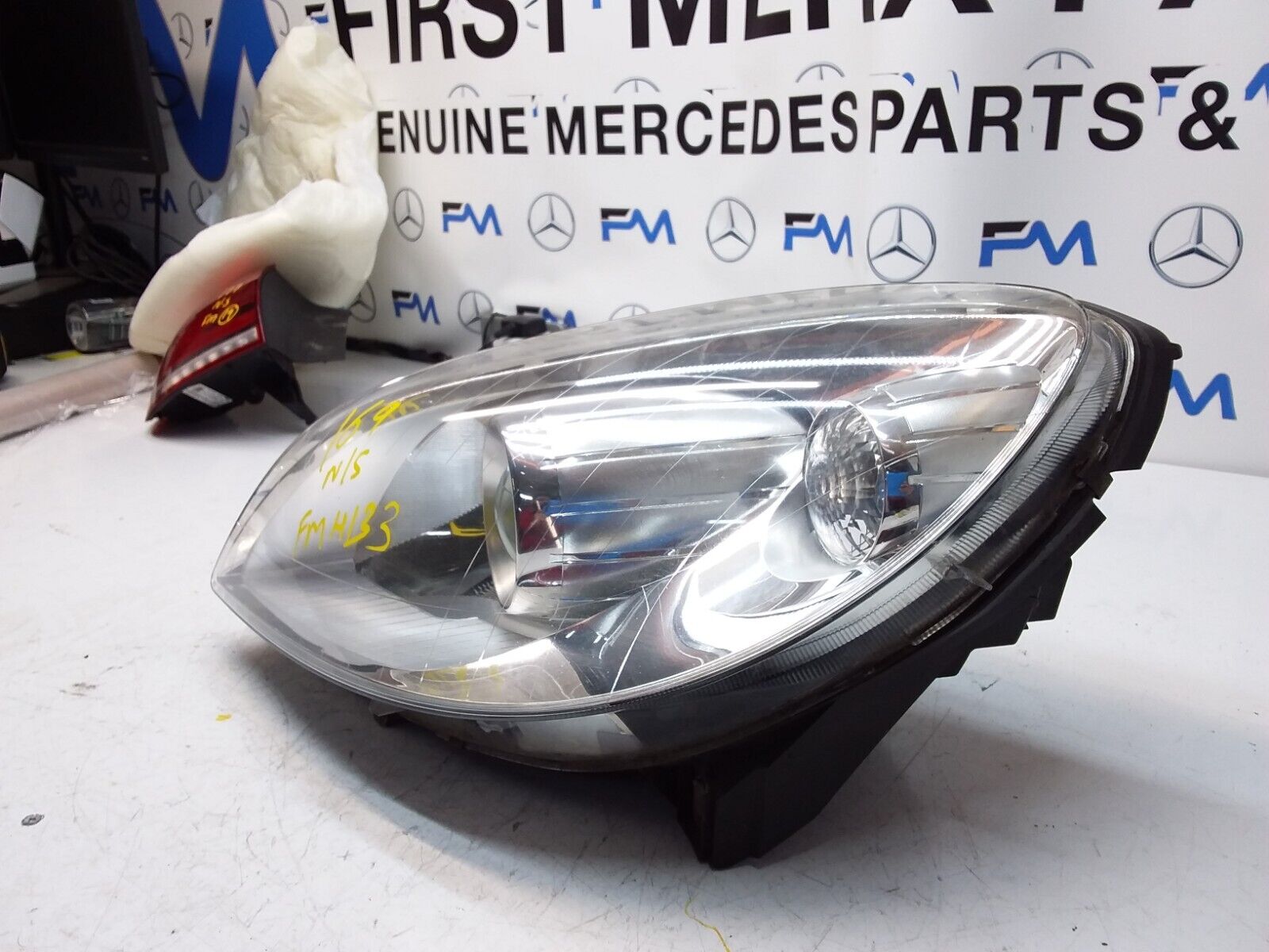2011 MERCEDES B-CLASS W169 HEADLIGHT PASSENGER NS A1698207961 FMH133