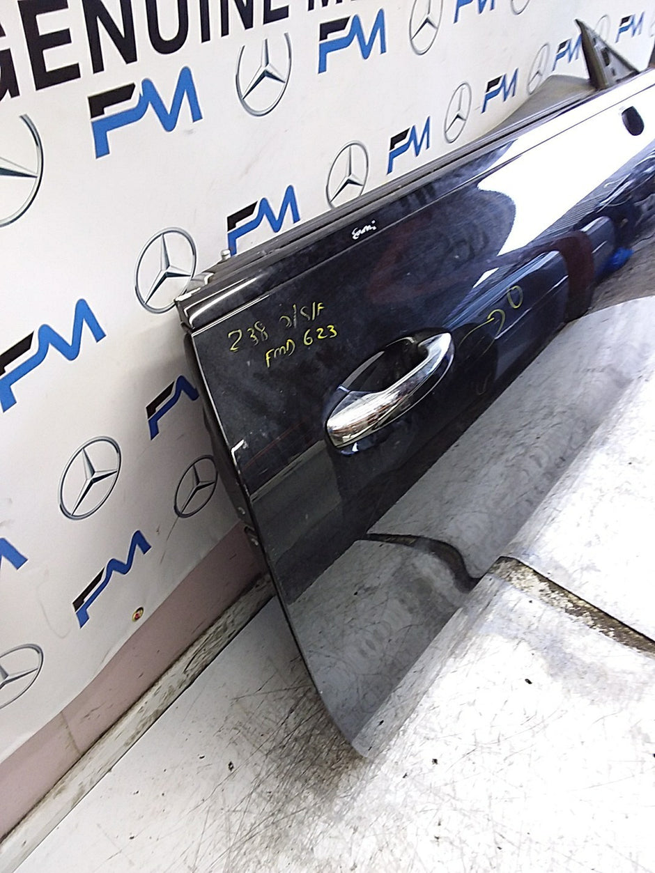 MERCEDES E-CLASS C238  COUPE DRIVER FRONT DOOR OSF BLACK 2016 ONWARDS FMD623