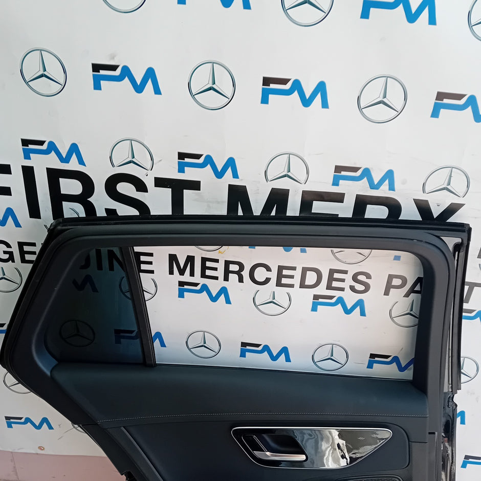 MERCEDES C-CLASS W206 EST PASSENGER REAR DOOR NSR BLACK 2017-20 COMPLETE FMD292