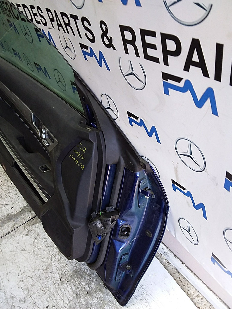 MERCEDES E-CLS C207 COUPE PASSENGER FRONT DOOR NSF 2009-16 COMPLETE FMD617