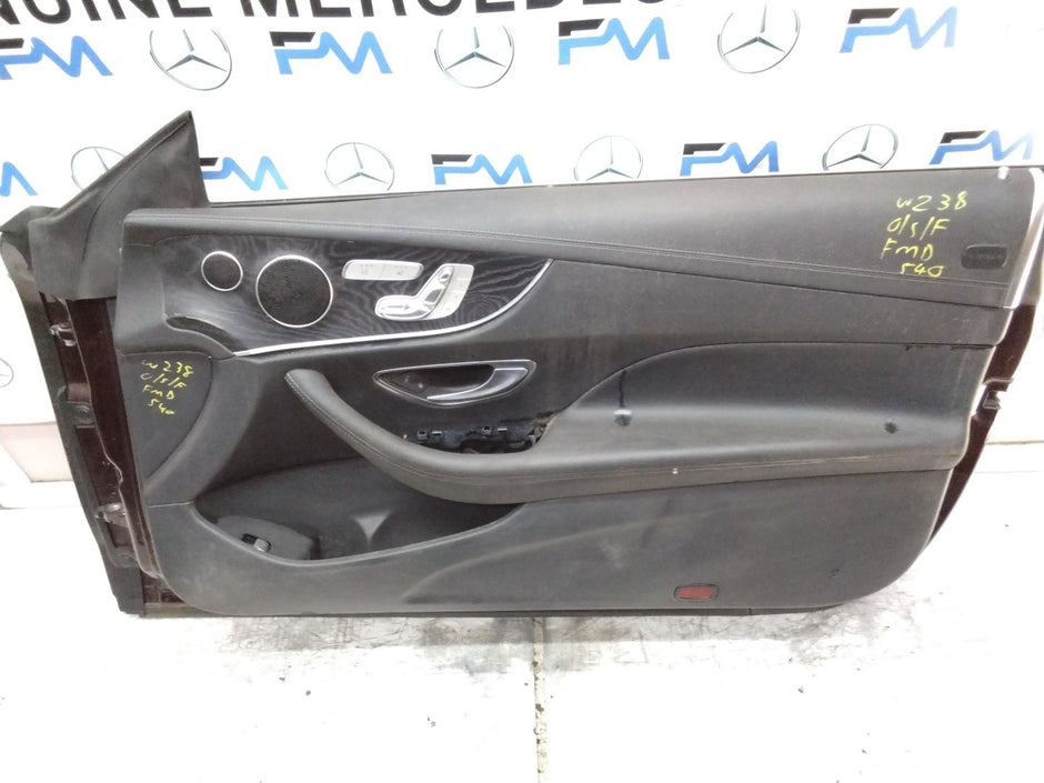 MERCEDES BENZ  E-CLASS W238  DRIVER FRONT DOOR OSF  2017-23 COMPLETE FMD540