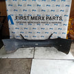 MERCEDES C-CLASS W205 SLN REAR BUMPER 2014 BLACK  A2058850138 COMPLETE FMX43
