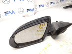 MERCEDES E-CLASS 2016 On W213 PASSENGER SIDE WING MIRROR A2138102500 BLACK FMM15