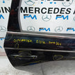 MITSUBISHI OUTLANDER MK3 DRIVER SIDE REAR DOOR OSR 2013 BLACK FMD256
