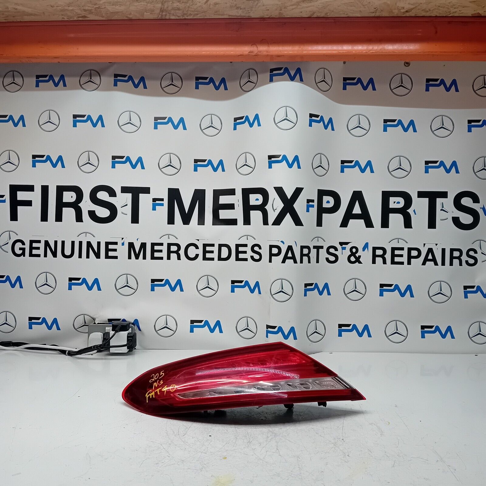 MERCEDES C-CLASS W205 COUPE 2016 REAR PASSENGER N/S TAIL LIGHT A2059066300 FMT40