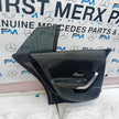 MERCEDES CLA W118 PASSENGER REAR DOOR N/S/R BLACK 2019 ONWARDS COMPLETE FMD159