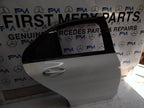 MERCEDES BENZ  C-CLASS W205 DRIVER SIDE REAR DOOR O/S/R COMPLETE WHITE FMD82