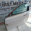 MERCEDES BENZ E-CLASS W213 PASSENGER SIDE FRONT DOOR N/S/F WHITE FMD127