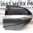 MERCEDES BENZ A-CLASS W176 PASSENGER SIDE REAR DOOR N/S/R COMPLETE BLACK FMD64