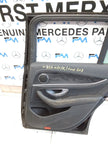 MERCEDES BENZ  E-CLASS W213 DRIVER SIDE REAR DOOR O/S/R COMPLETE BLACK FMD103
