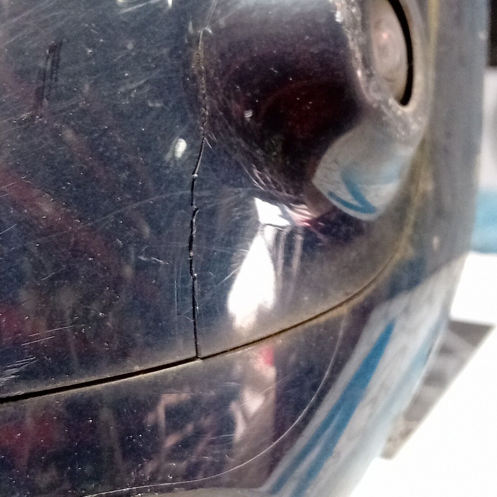 2015 MITSUBISHI OUTLANDER DRIVERS SIDE LEFT HAND WING MIRROR E11026919 DAMAGE