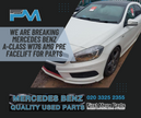 MERCEDES A-CLASS W176 AMG PFL / AIR BAGS ( STEERING WHEEL, KNEE, ROOF )