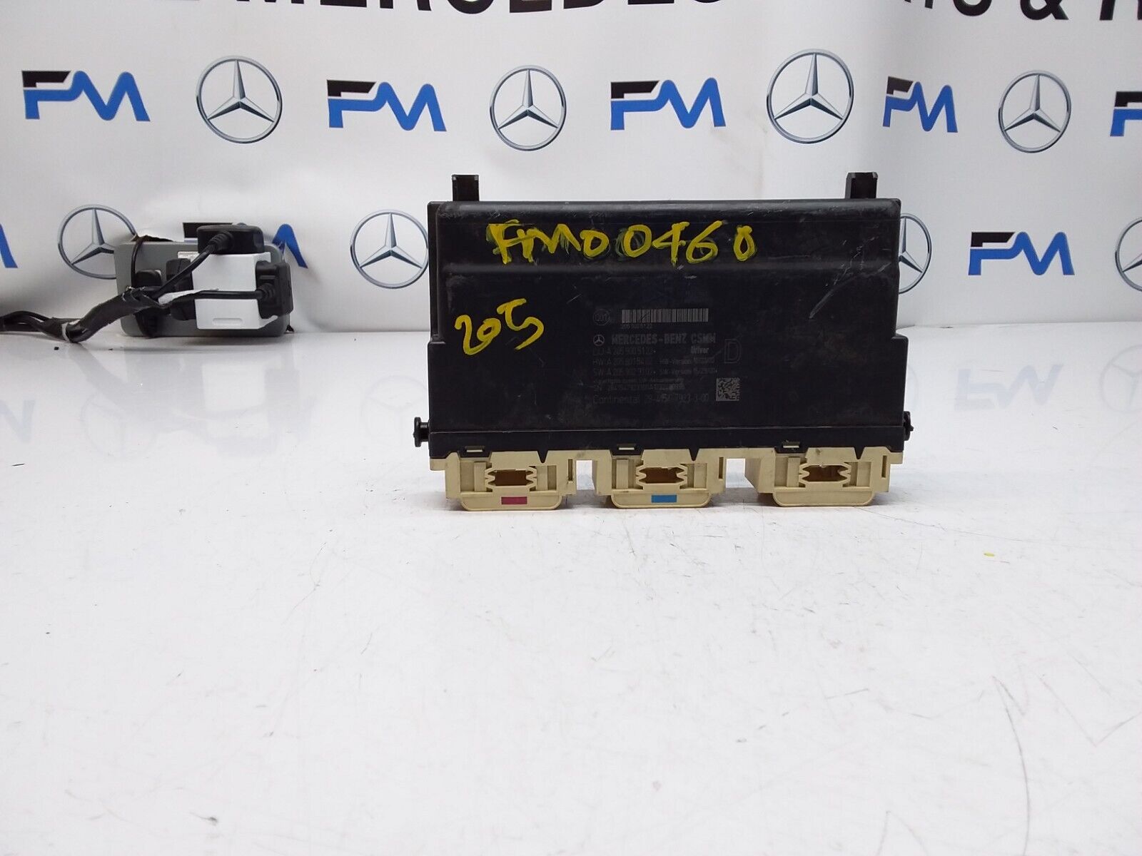MERCEDES C-CLASS W205 FRONT RIGHT SEAT CONTROL MODULE A2059005122 FM00460