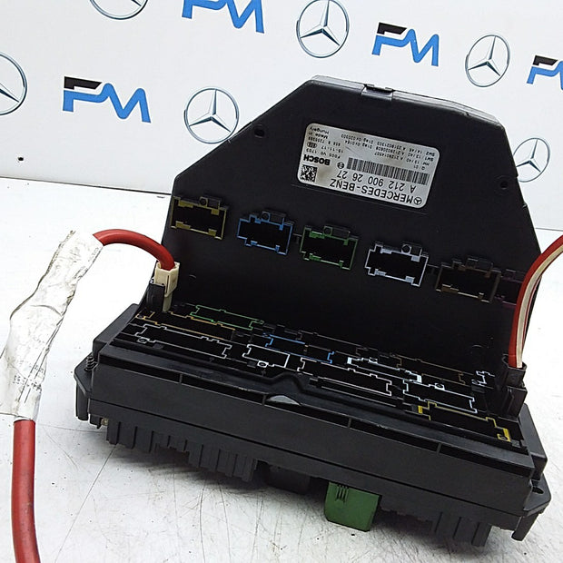 MERCEDES BENZ  E-CLASS W212  FUSE BOX A2129002627 FMR478