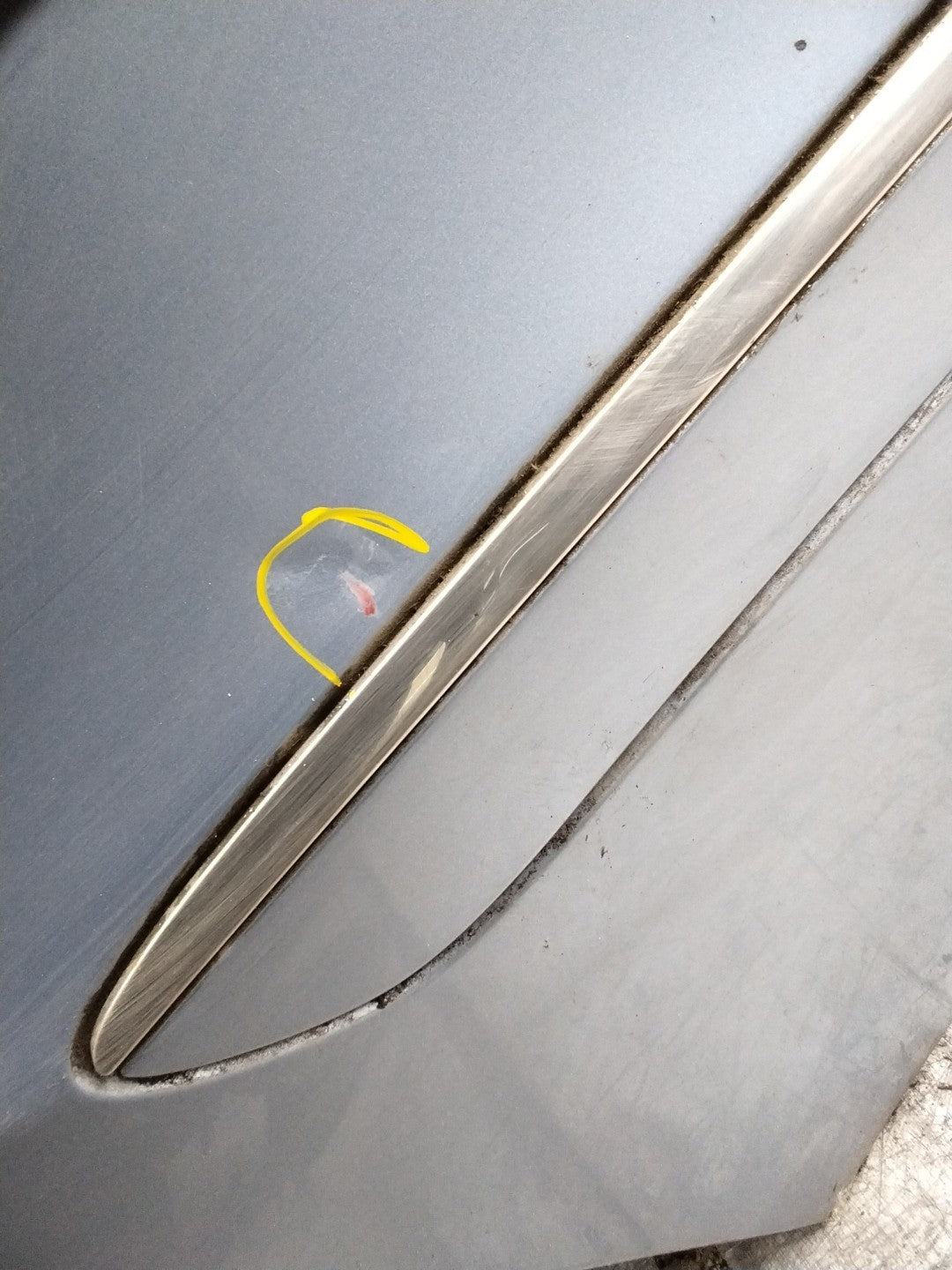 MERCEDES M-CLASS W164  DRIVER REAR DOOR OSR BLUE 2005-2011 COMPLETE FMD563