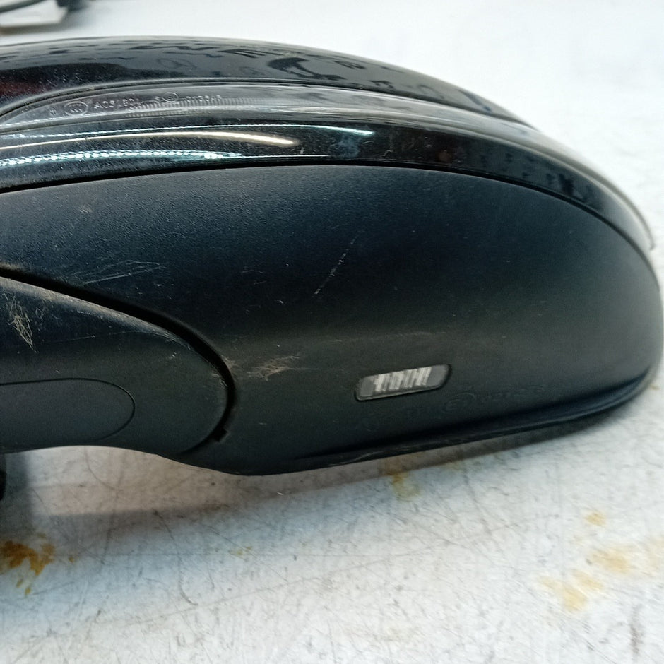 MERCEDES C-CLASS W205 PASSENGER WING MIRROR NS BLACK 2014 PL A2058104702 FMM61