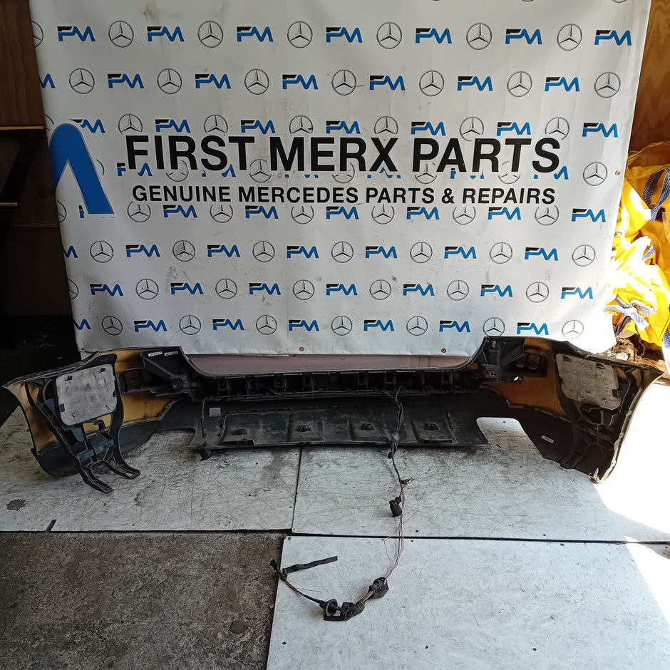 MERCEDES BENZ M-CLASS W164 REAR BUMPER A1648850066 2011 BLACK FMX170