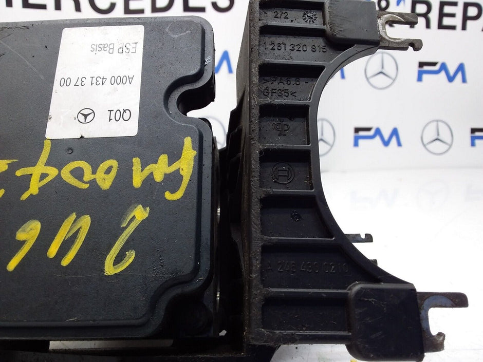 MERCEDES CLA W246 ABS PUMP MODULE CONTROL UNIT A2464300210 FM00423