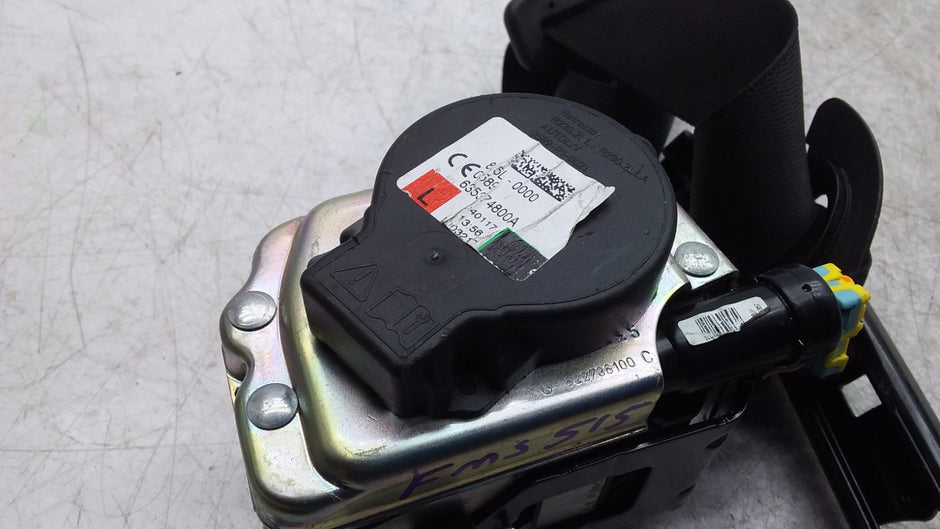  MERCEDES C-CLS W205 SEAT BELT FRONT LEFT PASSENGER SIDE NSF A2058600185 FMS515