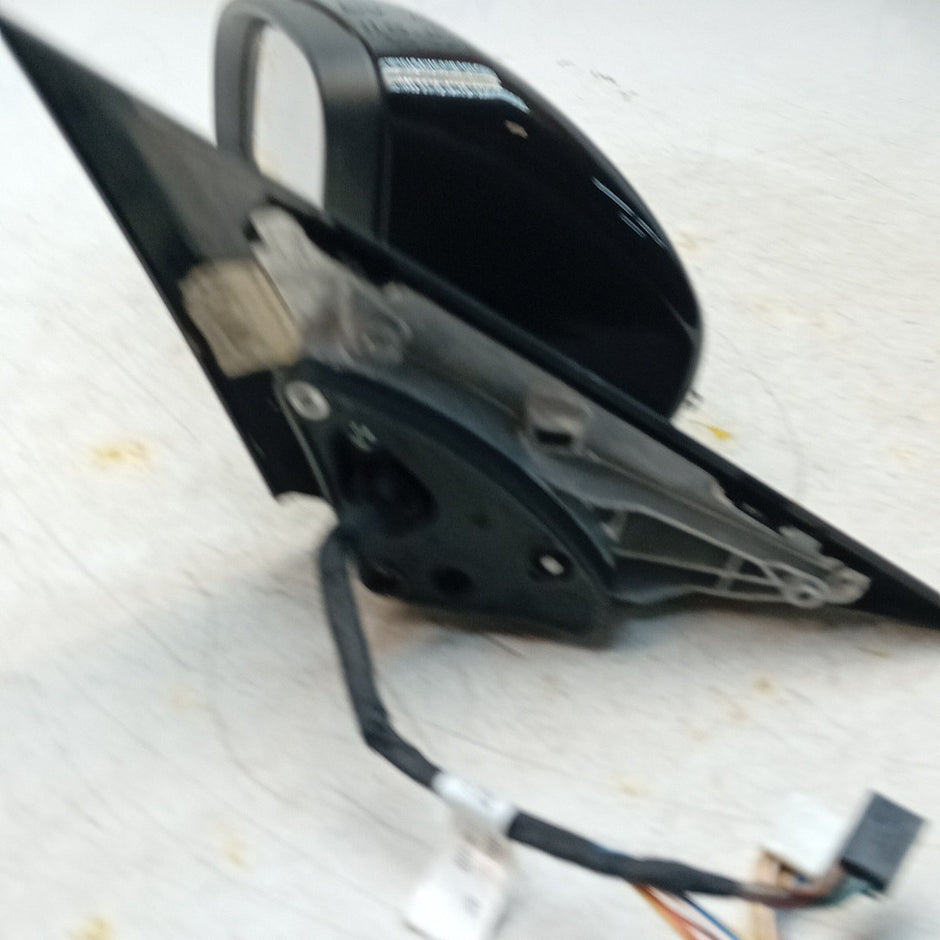 MERCEDES C-CLASS W205 PASSENGER WING MIRROR NS BLACK 2014 PL A2058104702 FMM61