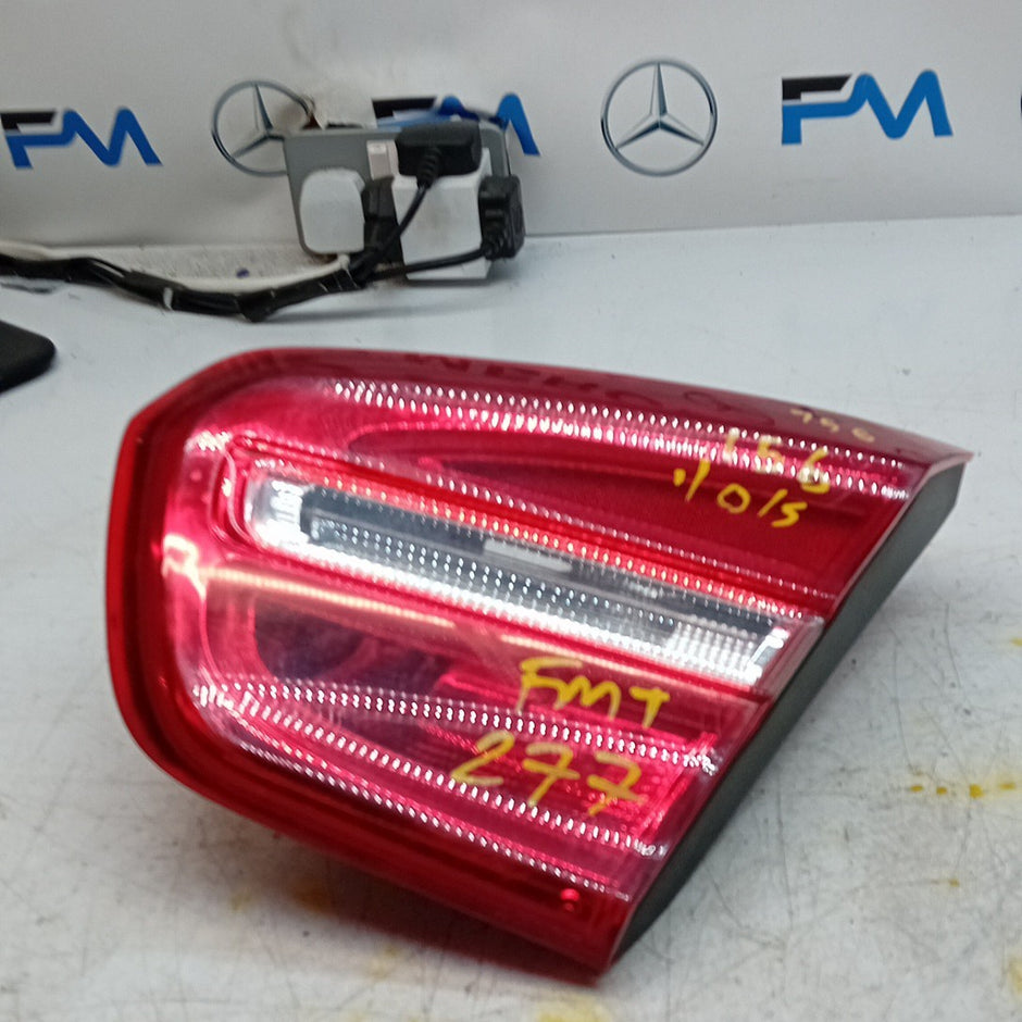MERCEDES GLA X156 DRIVER RIGHT OS REAR INNER TAIL LIGHT A1569061258 2015 FMT277