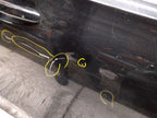 MERCEDES BENZ  A-CLASS W177  DRIVER FRONT DOOR OSF BLACK 2018-22 FMD548