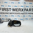 MITSUBISHI OUTLANDER MK3 DRIVER WING MIRROR OS BLACK CAMERA 2013 FMM52 (D)
