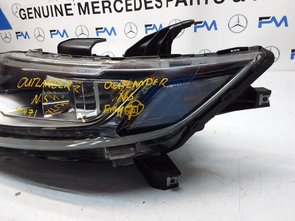 MITSUBISHI OUTLANDER MK3 2016 HEADLIGHT PASSENGER SIDE LEFT L0094I OBL8 FMH71