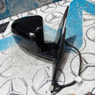 MERCEDES E CLASS DOOR MIRROR RIGHT POWERFOLD BLACK  A2078100200  2009-17