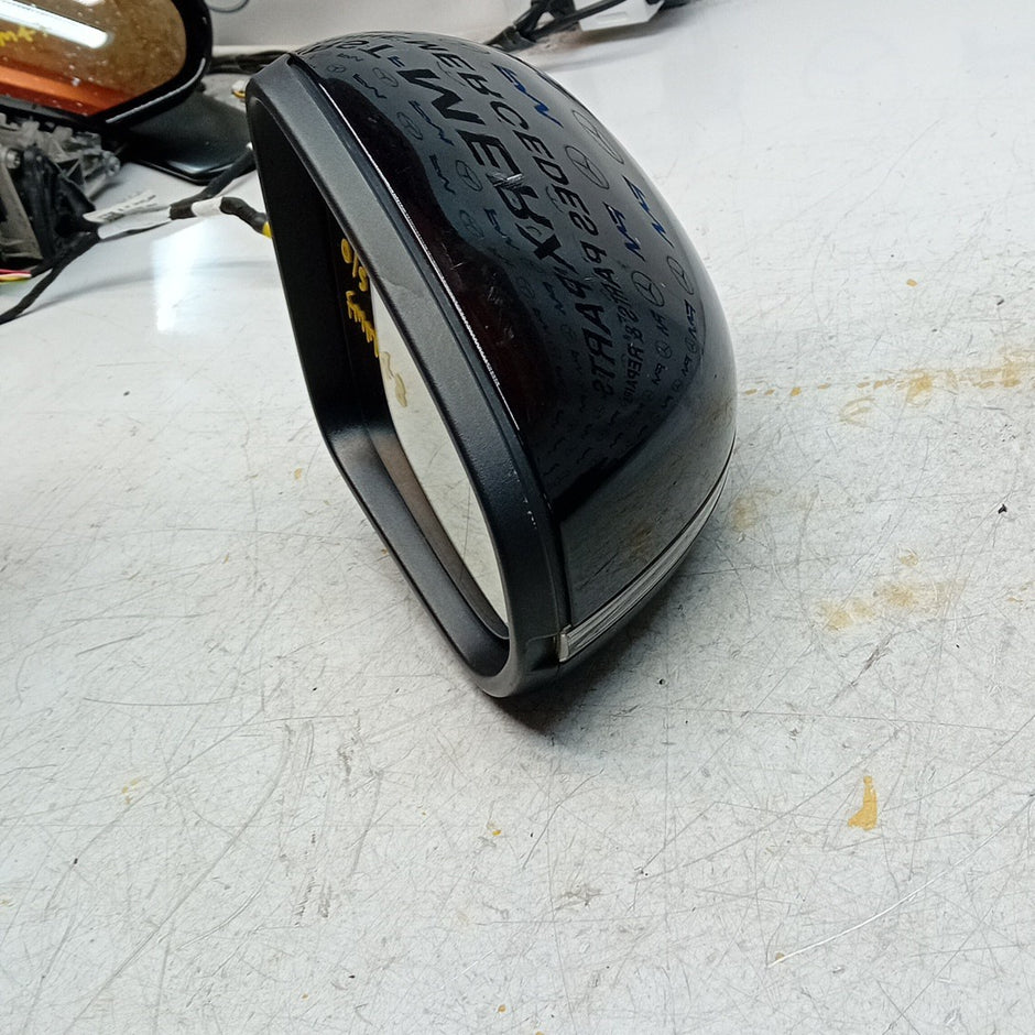 MERCEDES A-CLASS W177 DRIVER SIDE WING MIRROR BLACK A1778103601 PL 2018 ON FMM48