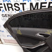 MERCEDES BENZ A-CLASS W176 PASSENGER SIDE REAR DOOR N/S/R COMPLETE BLACK FMD64