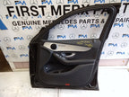 MERCEDES BENZ  GLC W253 DRIVER SIDE FRONT DOOR O/S/F COMPLETE BLACK FMD95