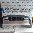MERCEDES E-CLASS W213 SALOON REAR BUMPER BLACK 2016 A2138850001 FMX78 (DAMAGE)